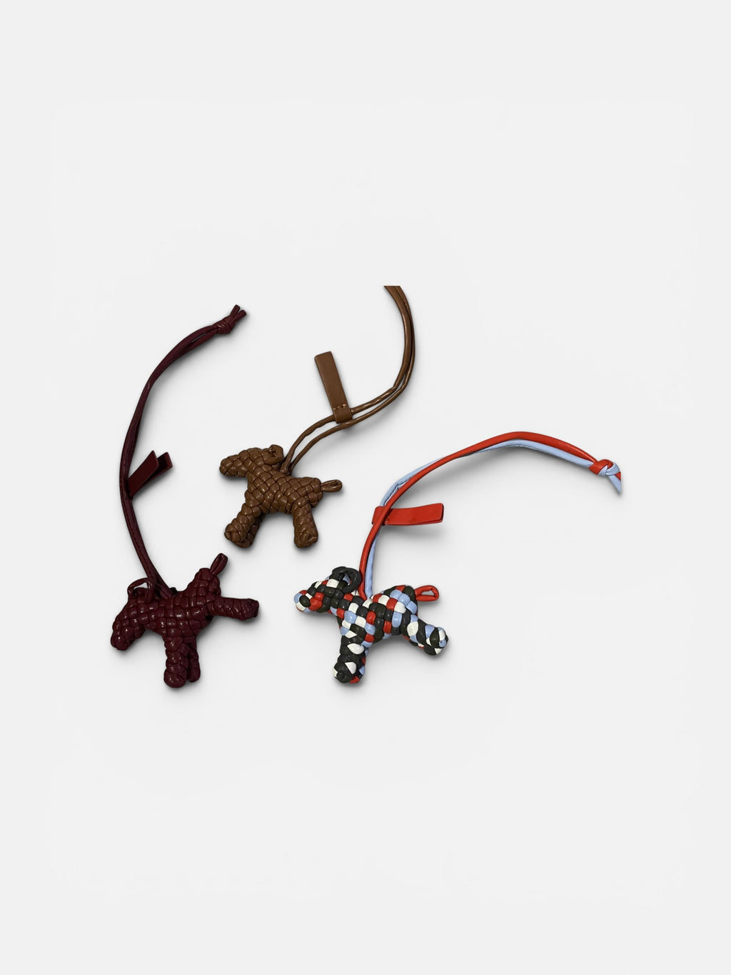Woven Dog Charm