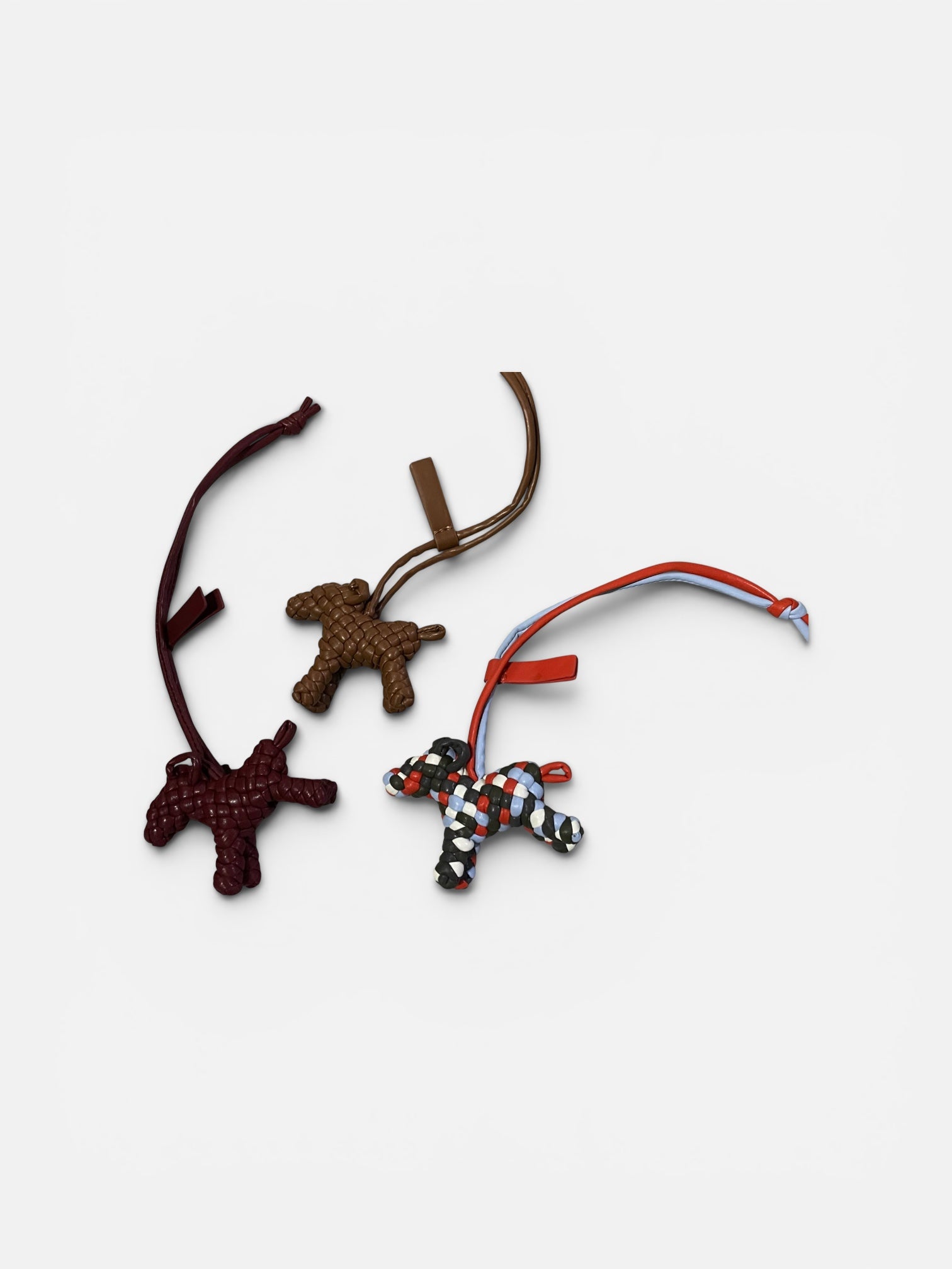 Woven Dog Charm