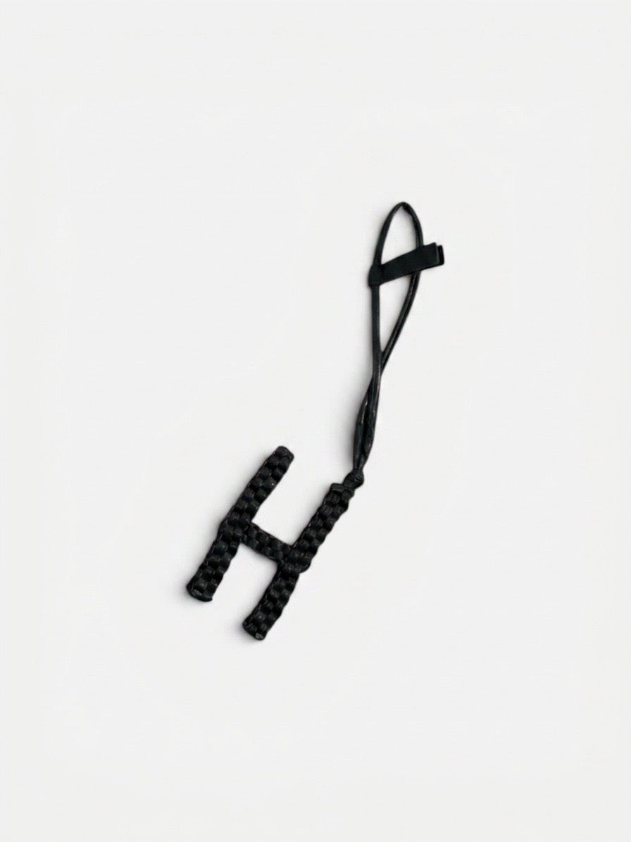 Initial Charm — Woven Leather