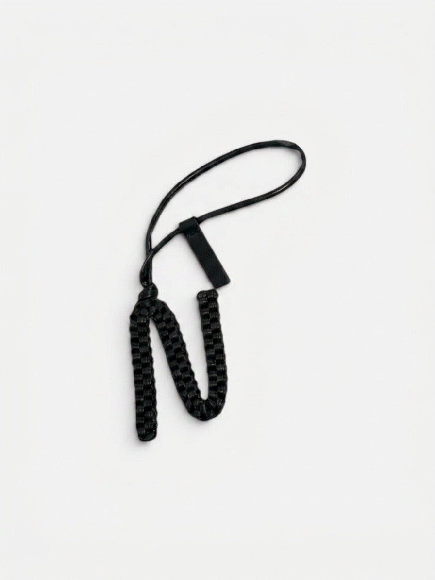 Initial Charm — Woven Leather